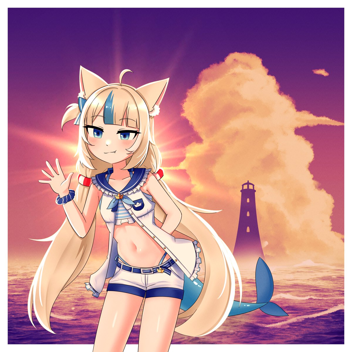 Ediialex's tweet image. Feesh 🐟💙 #sabart