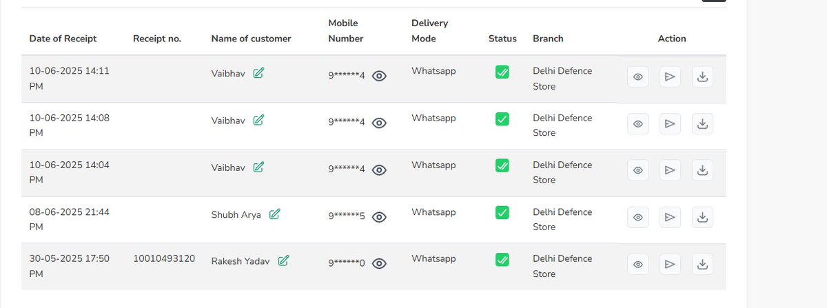 shubh_37's tweet image. Day 300 of #300daysofcode
Day 300 of coding every single day — done!

Entering the final stretch: 65 more days to hit 365. I’m all in till the end. Expect exciting builds every day 🚀

✅ Added new actions under the receipt tab
✅ Built the download receipt API
⌛️ Logged 1+ hr on…