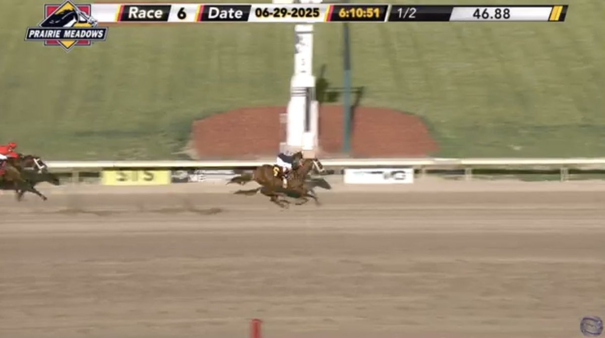 BASIN with his first winner as SOMAVIA <a href="/PrairieMeadows/">Prairie Meadows</a> <a href="/jackpotfarm/">Jackpot Farm</a> <a href="/spendthriftfarm/">Spendthrift Farm</a>