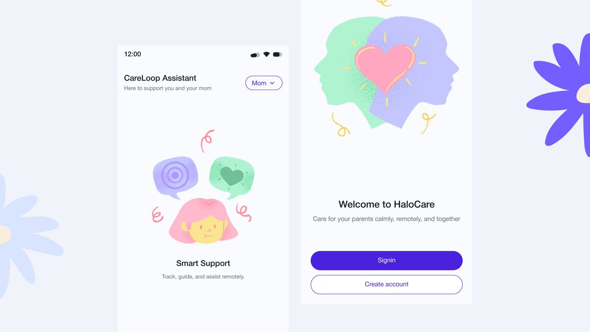 prashantworkss's tweet image. Designed smooth #onboardingui + #aichat for our #careapp 💬