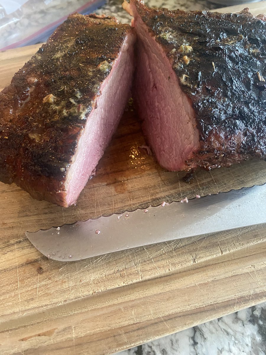 bjizzle56's tweet image. Tri Tip turned out ok, I think... #Yoder #smoker #bbq #beef #ItsEatinTime