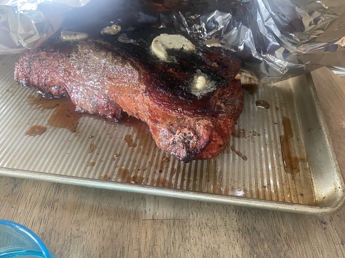 bjizzle56's tweet image. Tri Tip turned out ok, I think... #Yoder #smoker #bbq #beef #ItsEatinTime