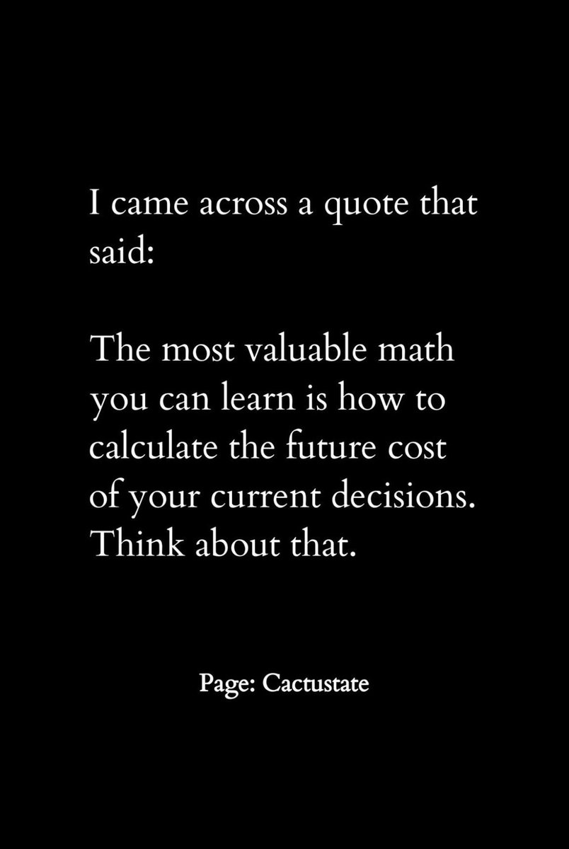 Peter Mallouk (@petermallouk) on Twitter photo The most valuable math you can learn… The most valuable math you can learn…