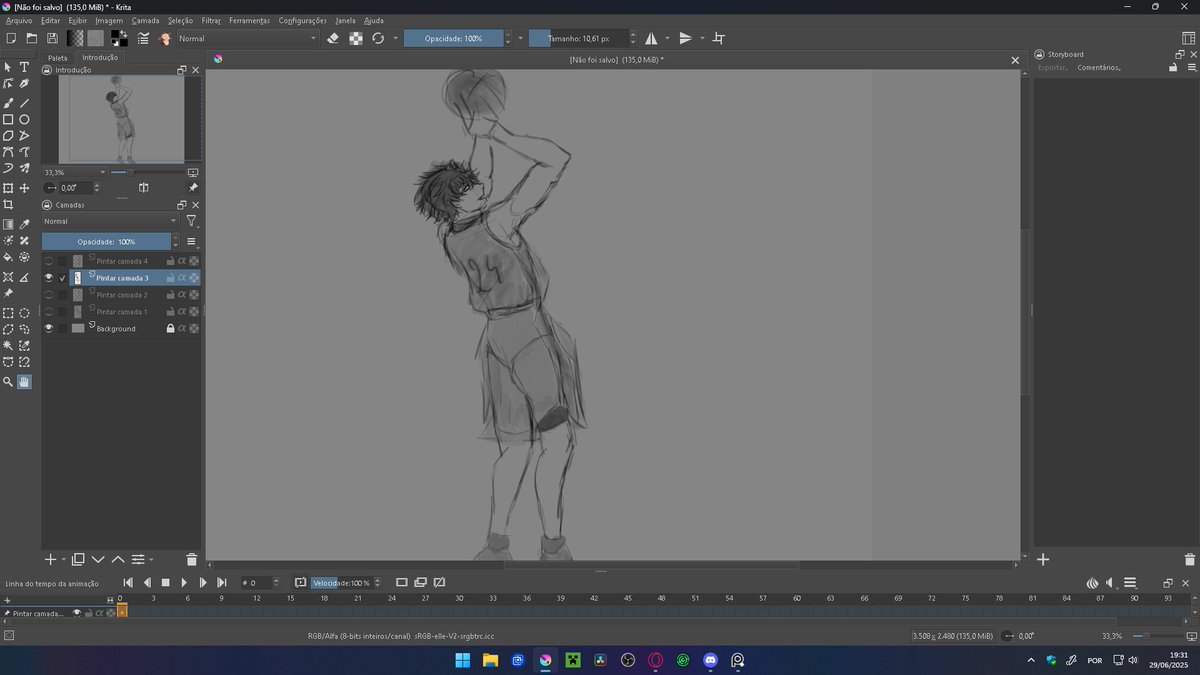 DeanArt16's tweet image. More more more #sketches #studys #basketball