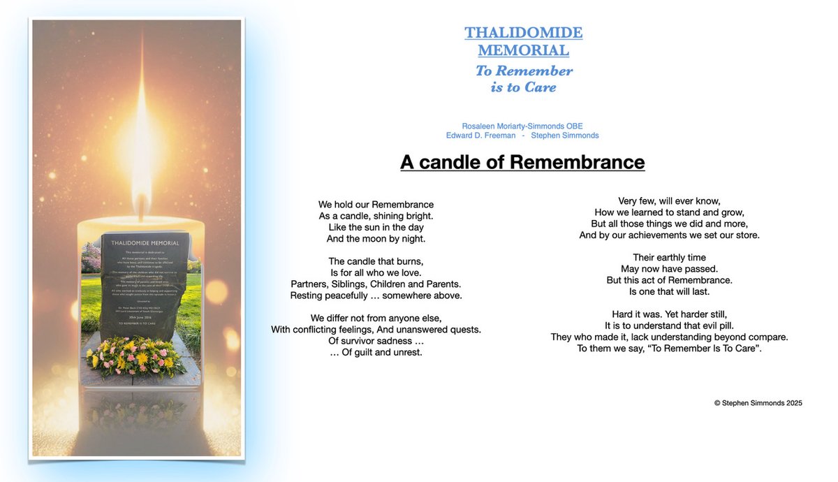Thalidomide Memorial tweet media