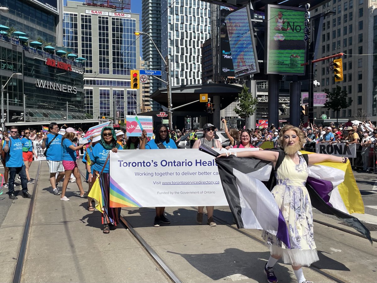 North York General (@nygh_news) on Twitter photo Happy #Pride! It’s been a wonderful month of activities and events at NYG and across the city. What a great day to join our colleagues from Toronto’s Ontario Health Teams, including <a href="/NYT_HP/">North York Toronto Health Partners</a> to march in the Pride parade. 🏳️🌈⚧️❤️ Happy #Pride! It’s been a wonderful month of activities and events at NYG and across the city. What a great day to join our colleagues from Toronto’s Ontario Health Teams, including <a href="/NYT_HP/">North York Toronto Health Partners</a> to march in the Pride parade. 🏳️🌈⚧️❤️