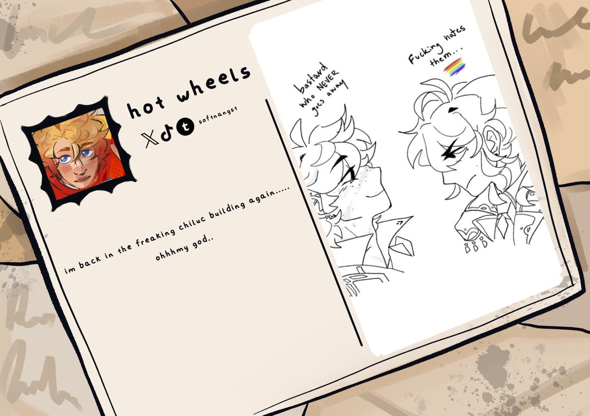 ChiluccZine's tweet image. 🦉 CONTRIBUTOR SPOTLIGHT 🐳
Introducing our artist @softnangst ! Back in the chiluc building again...