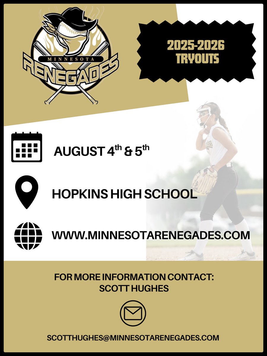 MN Renegades Tryout Registration is now open for the 2025-2026 season.

minnesotarenegades.com/tryouts