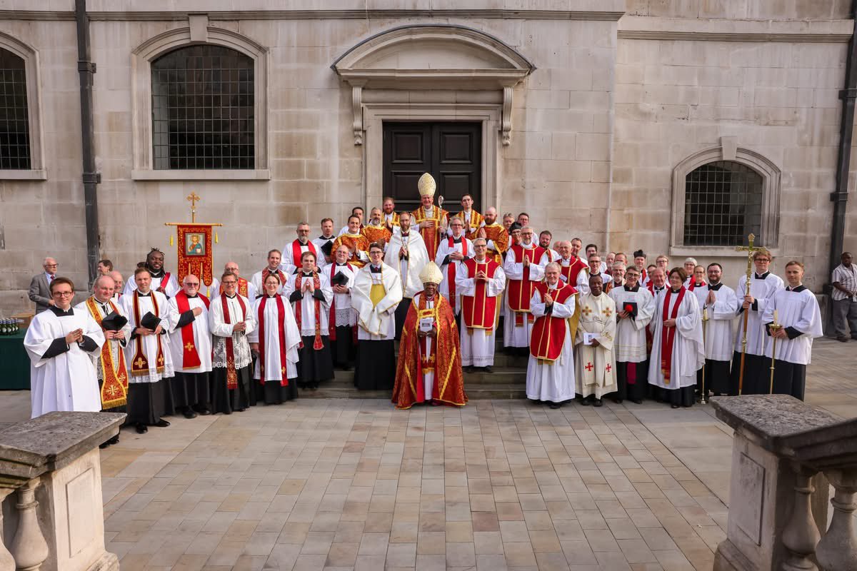 bishopoffulham's tweet photo. Congratulations to Fr Simon Billington and Fr William Allen ordained priest. https://t.co/NyMuogJ9xD