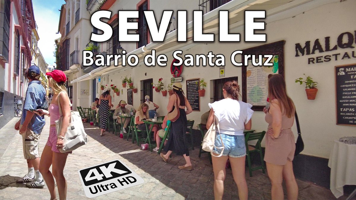 TeleportWalkers's tweet photo. The Enchanting Santa Cruz Quarters in 4K 🌿☀️ Virtual Walking Tour Seville, Spain
Full 53 minutes video at https://t.co/9eE8J8aobJ
#4kwalk #travel #virtualtour #citytour #tour #sevilla #seville #spain https://t.co/minuY2SOwM