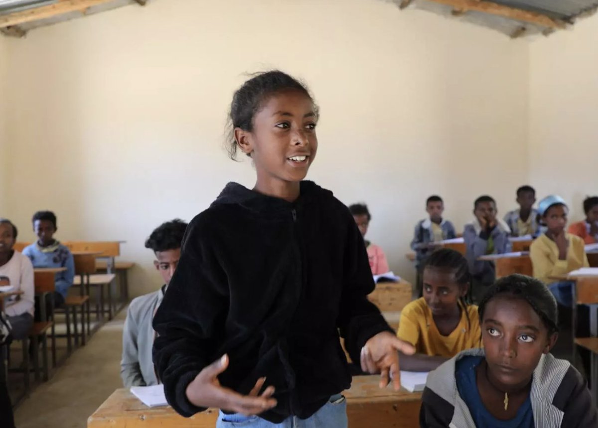 In conflict-affected Tigray, children are finding joy and support again! Thanks to EU Humanitarian Aid, World Vision Ethiopia has opened child-friendly spaces for over 1,200 kids. Hope grows even in crisis! <a href="/eu_echo/">EU Civil Protection & Humanitarian Aid 🇪🇺</a> <a href="/ECHO_CESAfrica/">EU Humanitarian Aid | Central East Southern Africa</a> @EUinEthiopiaRead more: ow.ly/cmGN50WeryB