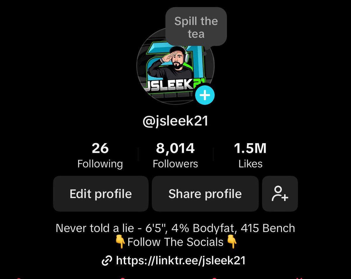 W 8k Tiktok Followers