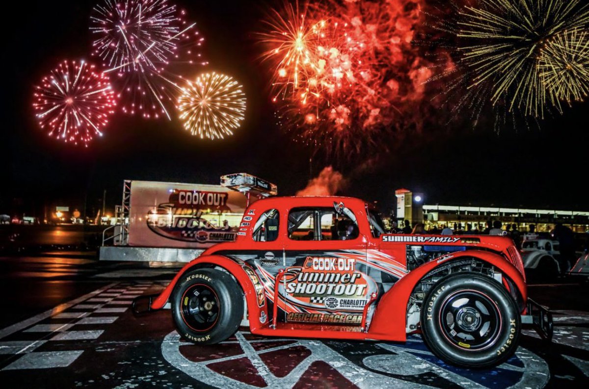 Stars, stripes, and summer fun. 😎🇺🇸

We’re serving up a double-header of <a href="/CookOut/">Cook Out</a> Summer Shootout this week featuring fireworks on and off the track! 🎆

READ MORE 👉 bit.ly/3ZXSKtr
