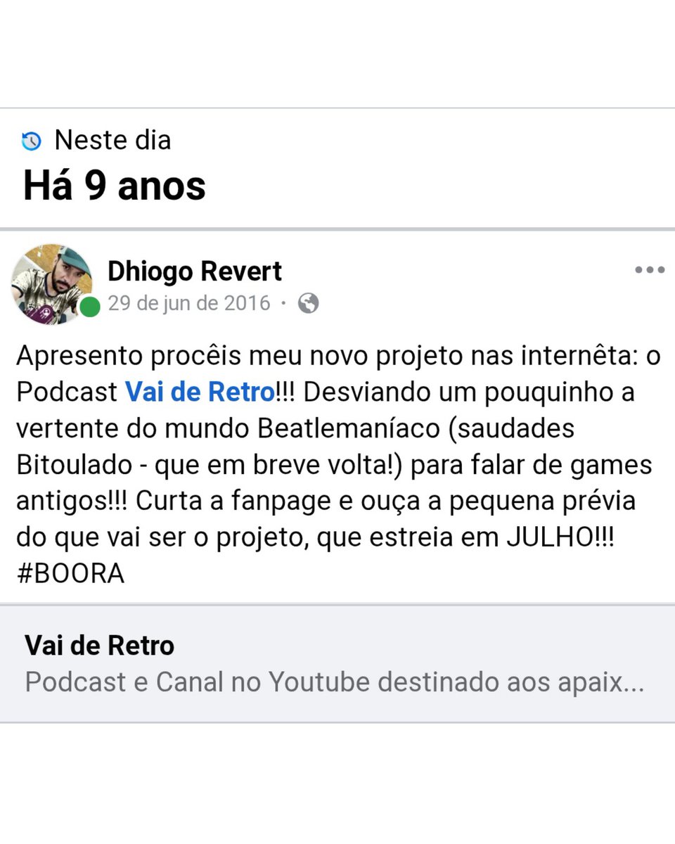 Vai de Retro! tweet media
