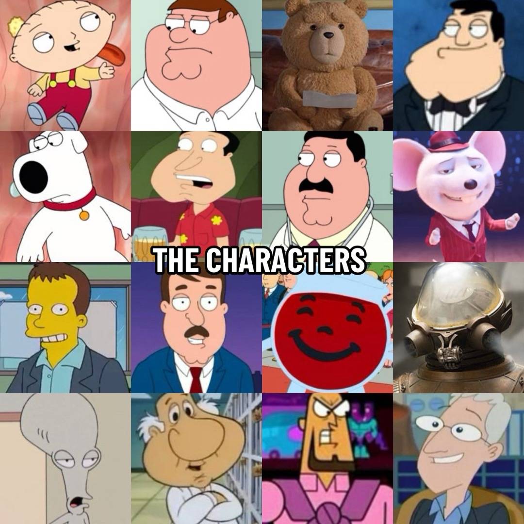 Set_Macfarlane_'s tweet image. The Man Himself 
@SethMacFarlane @VoiceActingClub @FamilyGuyonFOX