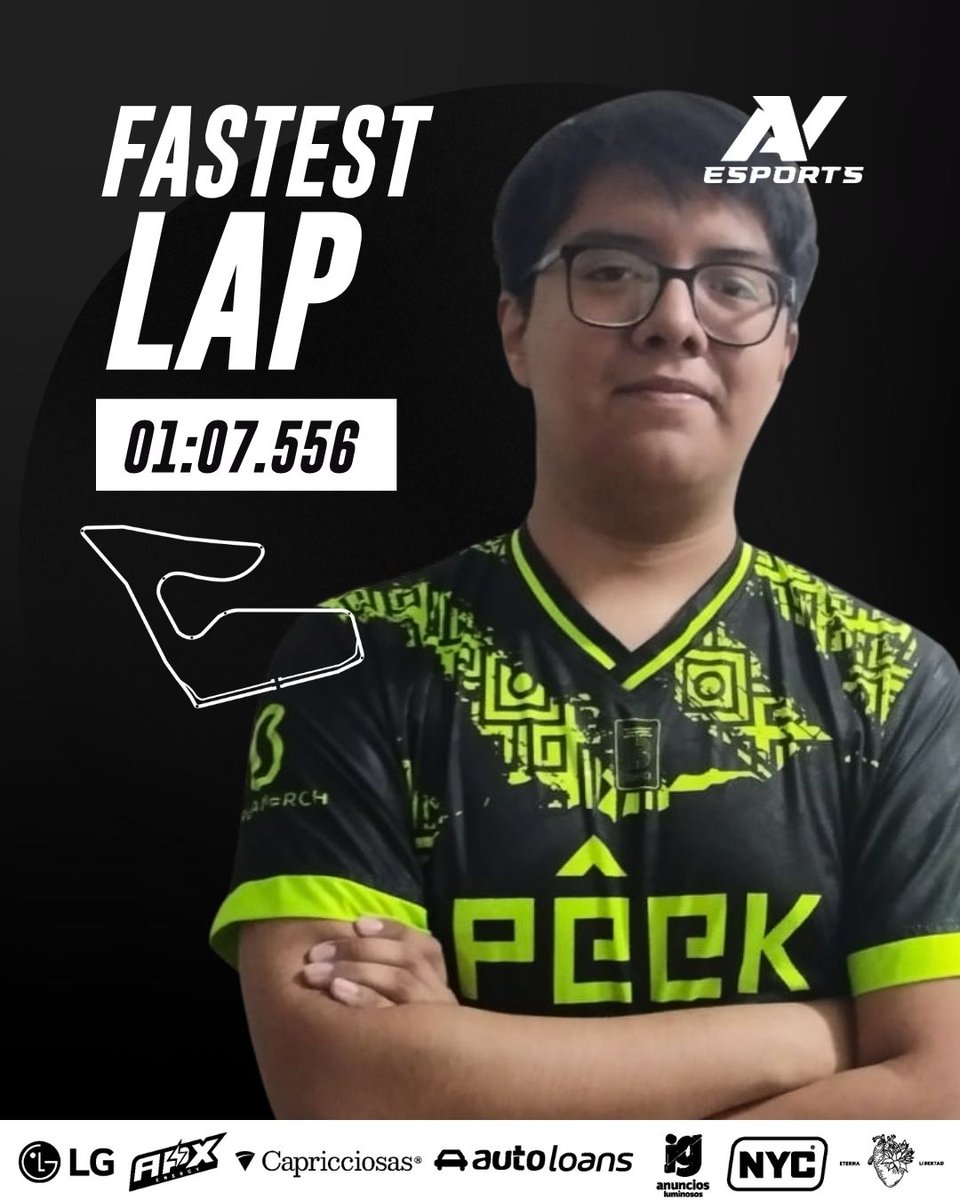 avesports_latam's tweet image. ⚡ 1:07.556 fue suficiente para marcar la diferencia.

Emiliano Álvarez se lleva la Fastest Lap en Austria, mostrando precisión y ritmo con cada sector.
¡Peek Gaming vuela!

#FastLap #RedBullRing #FormulaAV #simracing #PeekGaming