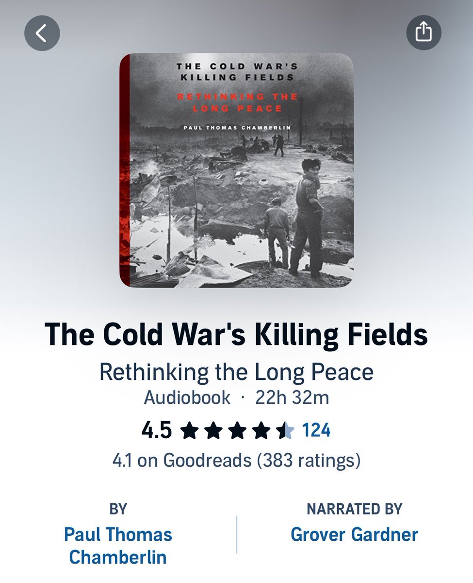 Hey <a href="/KonstantinKisin/">Konstantin Kisin</a>, listing to your most recent podcast made me think of this book as y’all were talking about proxy wars during the Cold War. If you’ve read it great; if not, I think you would greatly enjoy it.