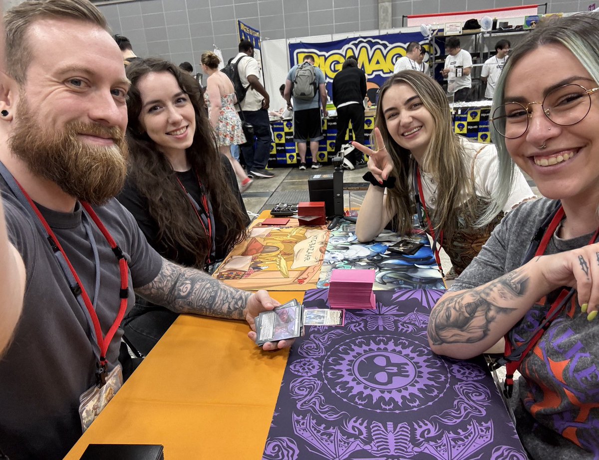 Rubee🌻 (@rubeeplays) on Twitter photo That’s a wrap on Spotlight: Final Fantasy!
It was an unforgettable experience full of packs, friends, and Cori-Steel Cutter 🫣
This size of competitive event was wild to see, I have so much to share with you all!
I can’t thank <a href="/wizards_magic/">Magic: The Gathering</a> enough for bringing me here for it! That’s a wrap on Spotlight: Final Fantasy!
It was an unforgettable experience full of packs, friends, and Cori-Steel Cutter 🫣
This size of competitive event was wild to see, I have so much to share with you all!
I can’t thank <a href="/wizards_magic/">Magic: The Gathering</a> enough for bringing me here for it!