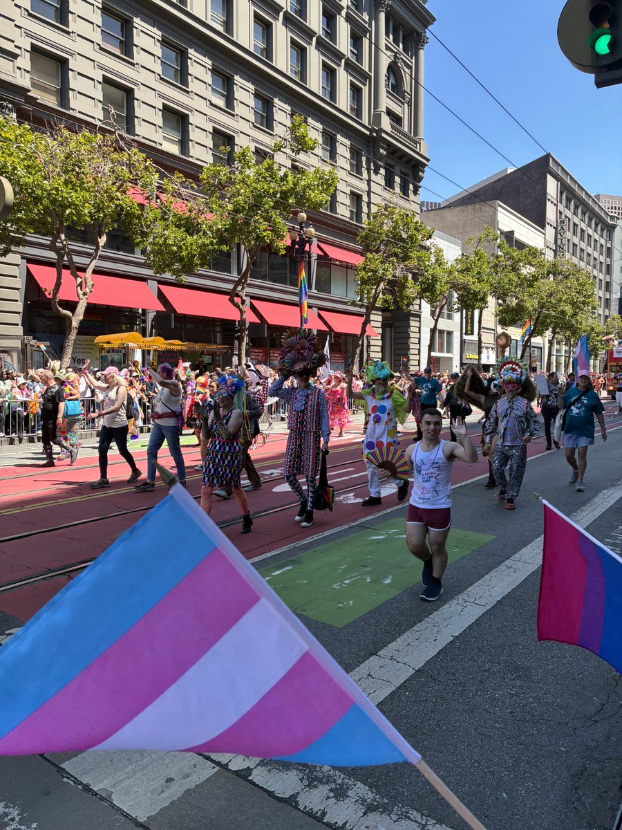 drstarbird's tweet image. The joy, the bravery, the freedom, and the LOVE today was palpable and much needed! San Francisco Pride was Everything! #queerjoyisresistance