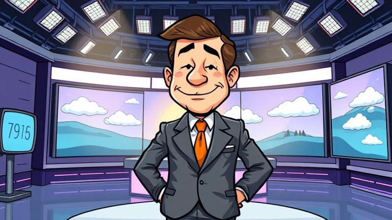 Are news broadcasters actively manipulating weather reports?