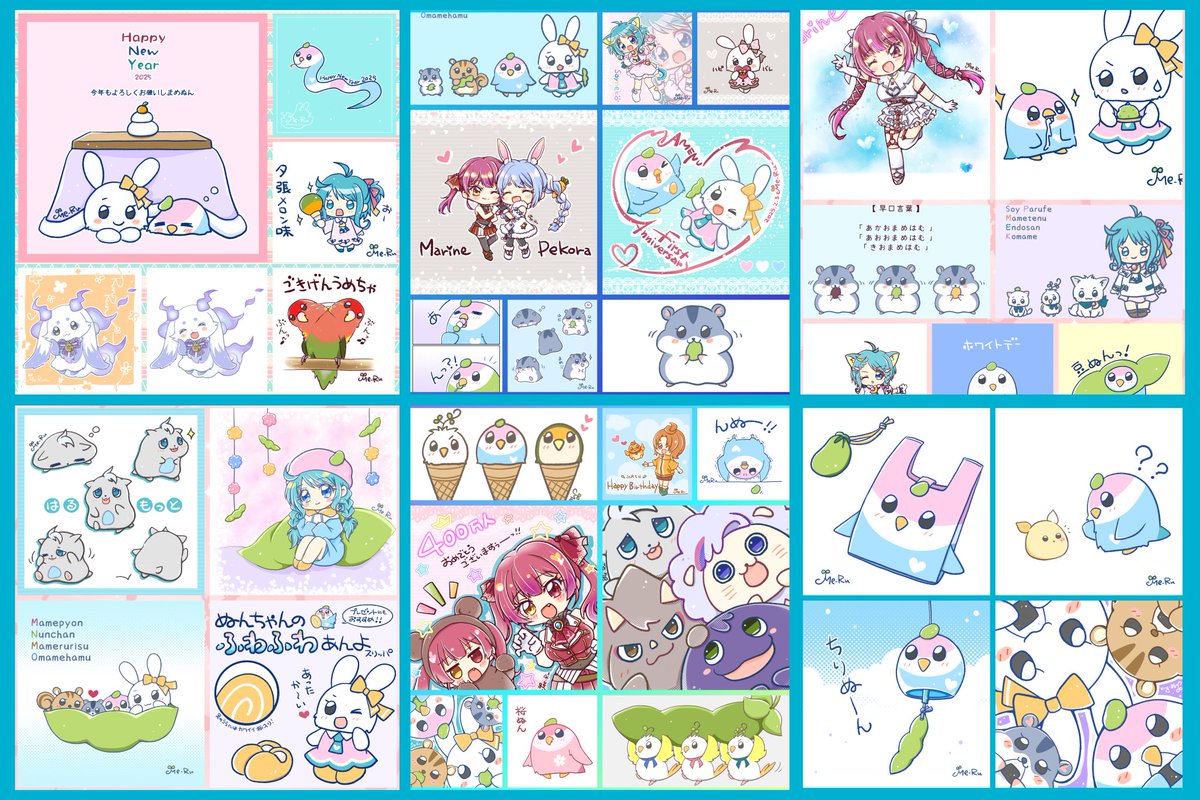 awayukicandy's tweet image. 今月まとめの上半期まとめ。。
こうしてみるとなかなか頑張ってたなー🥳🫛

そして…実はこの中に1枚だけ初出しがあります😂

🩷🤍🩵

#絵描きさんと繋がりたい 
#絵描きさんフォロバ100