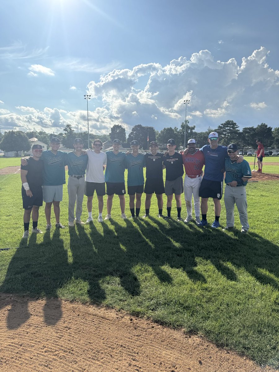 Bring it on… Mac represents in summer baseball!! #compete #summerfun #passion