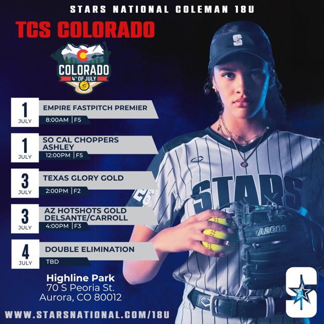 Serenity Harrison (@serenityh_2026) on Twitter photo landed in Colorado this morning! I can’t wait to be with my girls this week! Excited to compete and show out!
<a href="/_coachrachel/">Rachel Coleman</a> <a href="/CompleteGame/">Rob Crews</a> <a href="/StarsNat18U/">Stars National Coleman 18U</a> <a href="/starsnationalfp/">Stars Organization</a> landed in Colorado this morning! I can’t wait to be with my girls this week! Excited to compete and show out!
<a href="/_coachrachel/">Rachel Coleman</a> <a href="/CompleteGame/">Rob Crews</a> <a href="/StarsNat18U/">Stars National Coleman 18U</a> <a href="/starsnationalfp/">Stars Organization</a>