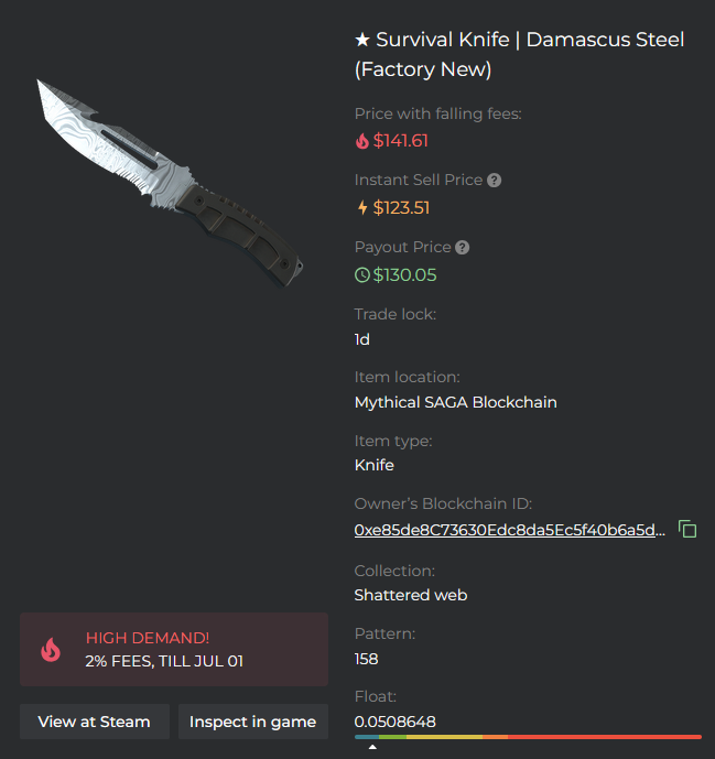 SodiumsGambles's tweet photo. 🚨Giveaway🚨
This week one of you will get this Damascus Steel survival knife! (FN)
To enter:
✅Like &amp; Retweet
✅Be verified in discord https://t.co/ErC3sAxt5R
✅Comment your discord username
Winner in 1 week! Good luck to all❤️ https://t.co/rmq0Ebsu0d