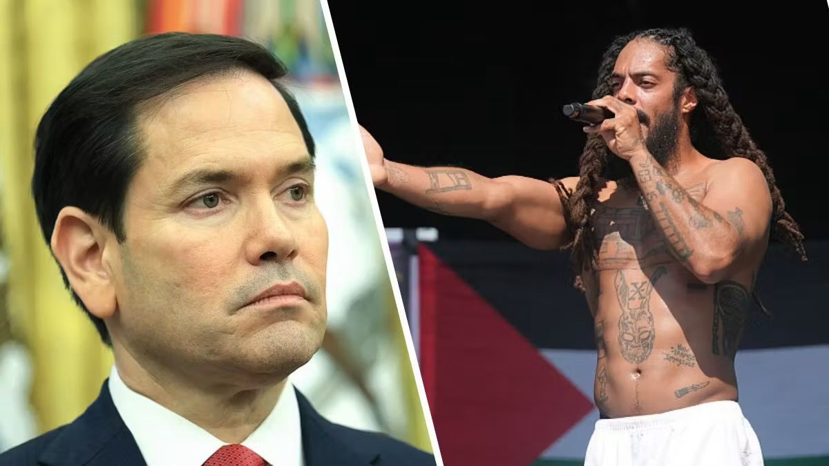 The State Department is looking to revoke the visa for Bobby Vylan, a British rap duo whose performance at a festival over the weekend went viral for his virulent anti-Israel lyrics that included a call for death to all Israeli soldiers, The Daily Wire reports, citing a DoS