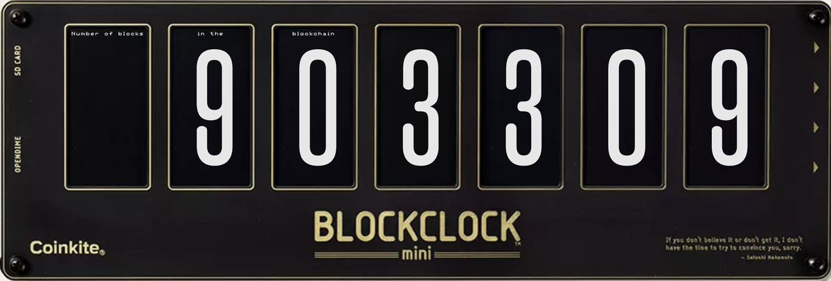#Bitcoin palindrome block