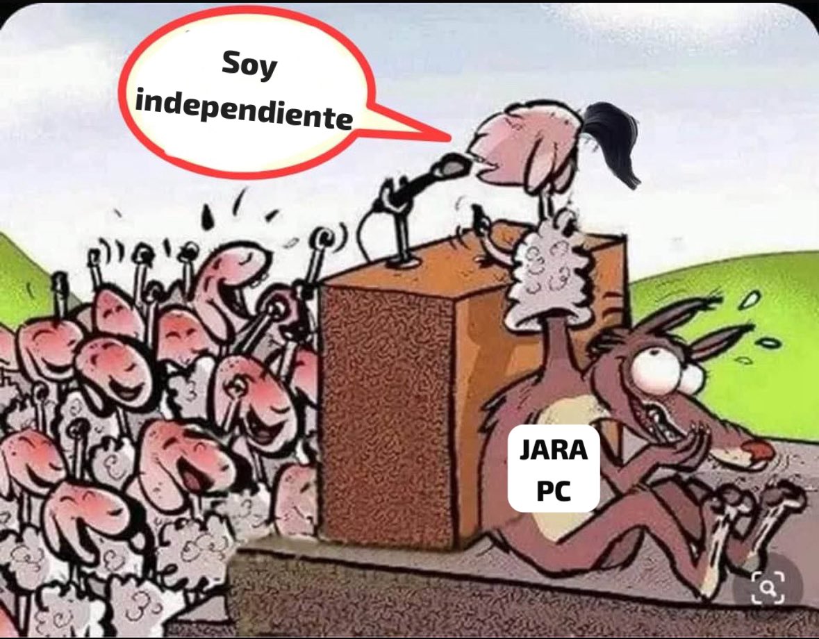 "Aunque Jarita se vista de seda, comunista se queda" 🤣😂🤣😂

Carolina Tohá #Primarias2025