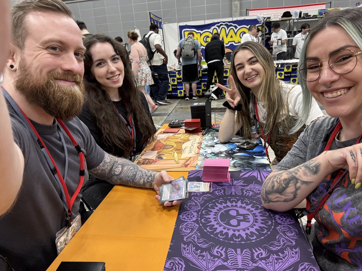 Galaxy (@galaxyaus) on Twitter photo All good things must come to an end 😭
MTG Spotlight Series was such an eye opener. Seeing so many people gathering for Magic (hehe) & celebrating our hobby was truly wonderful!
I’ll share more when I’m home but I’m so grateful to <a href="/wizards_magic/">Magic: The Gathering</a> for sending us over here 🥹 All good things must come to an end 😭
MTG Spotlight Series was such an eye opener. Seeing so many people gathering for Magic (hehe) & celebrating our hobby was truly wonderful!
I’ll share more when I’m home but I’m so grateful to <a href="/wizards_magic/">Magic: The Gathering</a> for sending us over here 🥹