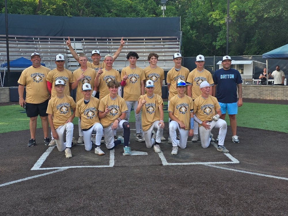 CHAMPIONS. 🏆

Dayton Classics 14u Carolina went a perfect 6-0 this weekend to win the Pastime Tournament in dominant fashion:
• 2 No-Hitters
• 3 Run-Rule Wins
• 2 Walk-Off Victories – including the Championship Game