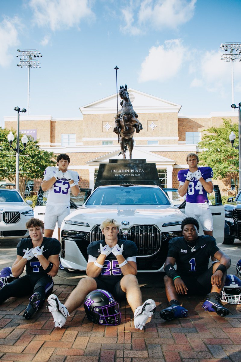 Tanner Wiles 6’4” 205 lb WR - 2026 (@tannerwiles26) on Twitter photo Had a great visit to Furman this weekend! It is a special place and I greatly appreciate all the time I got to spend with the players and coaches!
<a href="/DrewDudzik/">Drew Dudzik</a> <a href="/FUCoachHendrix/">Clay Hendrix</a> <a href="/CoachNickVerna/">Nick Verna</a> <a href="/justin_roper/">Justin Roper</a> <a href="/CoachMurphFU/">Josh Murphy</a> <a href="/PaladinFootball/">Furman Football</a>
<a href="/CoachGrandizio/">Coach Grandizio</a> <a href="/l_stephensjr/">Leonard Stephens</a> Had a great visit to Furman this weekend! It is a special place and I greatly appreciate all the time I got to spend with the players and coaches!
<a href="/DrewDudzik/">Drew Dudzik</a> <a href="/FUCoachHendrix/">Clay Hendrix</a> <a href="/CoachNickVerna/">Nick Verna</a> <a href="/justin_roper/">Justin Roper</a> <a href="/CoachMurphFU/">Josh Murphy</a> <a href="/PaladinFootball/">Furman Football</a>
<a href="/CoachGrandizio/">Coach Grandizio</a> <a href="/l_stephensjr/">Leonard Stephens</a>