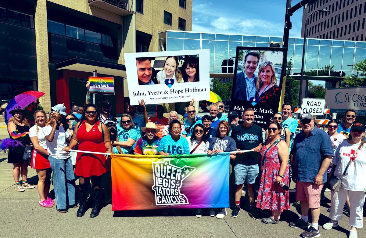 epmurphymn's tweet image. Incredibly moved by the outpouring of love and support at #Pride.