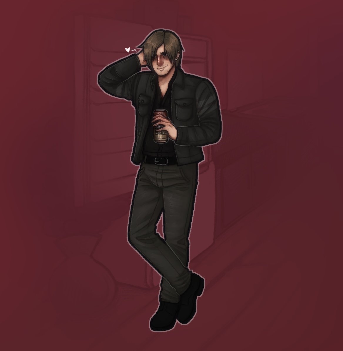 PlumsStock's tweet image. A chill man for the ask collaboration artwork...in progress
#LeonKennedy
#residentevil
#residentevilfanart
#REBHFun