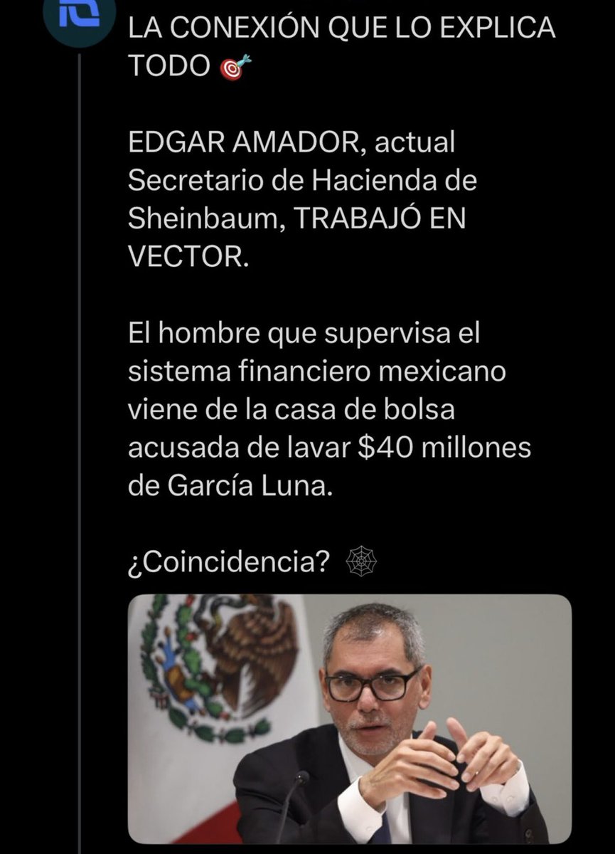 <a href="/azucenau/">Azucena Uresti</a> <a href="/OHarfuch/">Omar H Garcia Harfuch</a> De esto ya no quieren hablar? Romo el lavandero del bienestar.