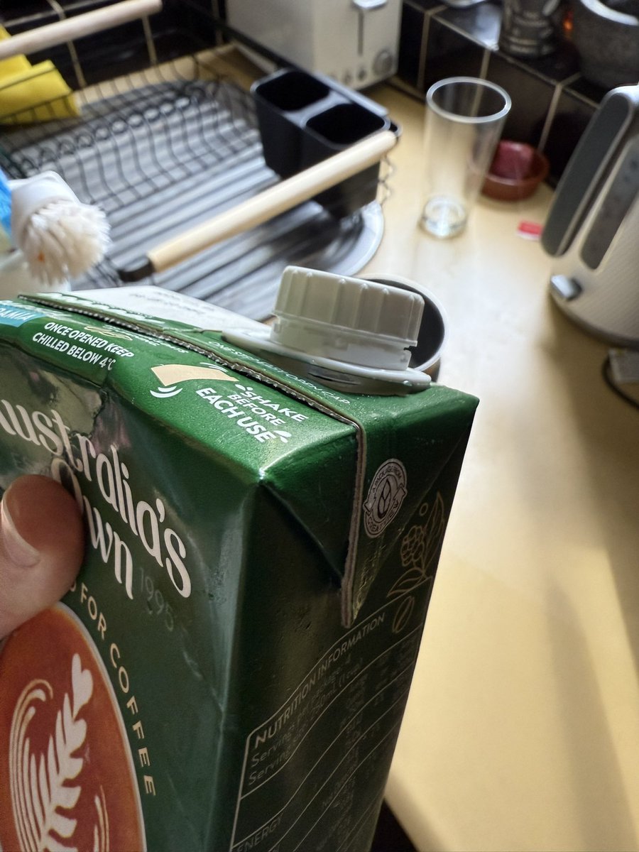 Emily Tammes (@emilytammes) on Twitter photo Hey <a href="/woolworths/">Woolworths</a> 👋🏼 can you please staff your stores properly so shelves aren’t completely overfilled with half the product damaged as a result. Had a great timing cleaning up spilt macadamia milk all over my kitchen this morning when I shook this new bottle. 🥴 Hey <a href="/woolworths/">Woolworths</a> 👋🏼 can you please staff your stores properly so shelves aren’t completely overfilled with half the product damaged as a result. Had a great timing cleaning up spilt macadamia milk all over my kitchen this morning when I shook this new bottle. 🥴