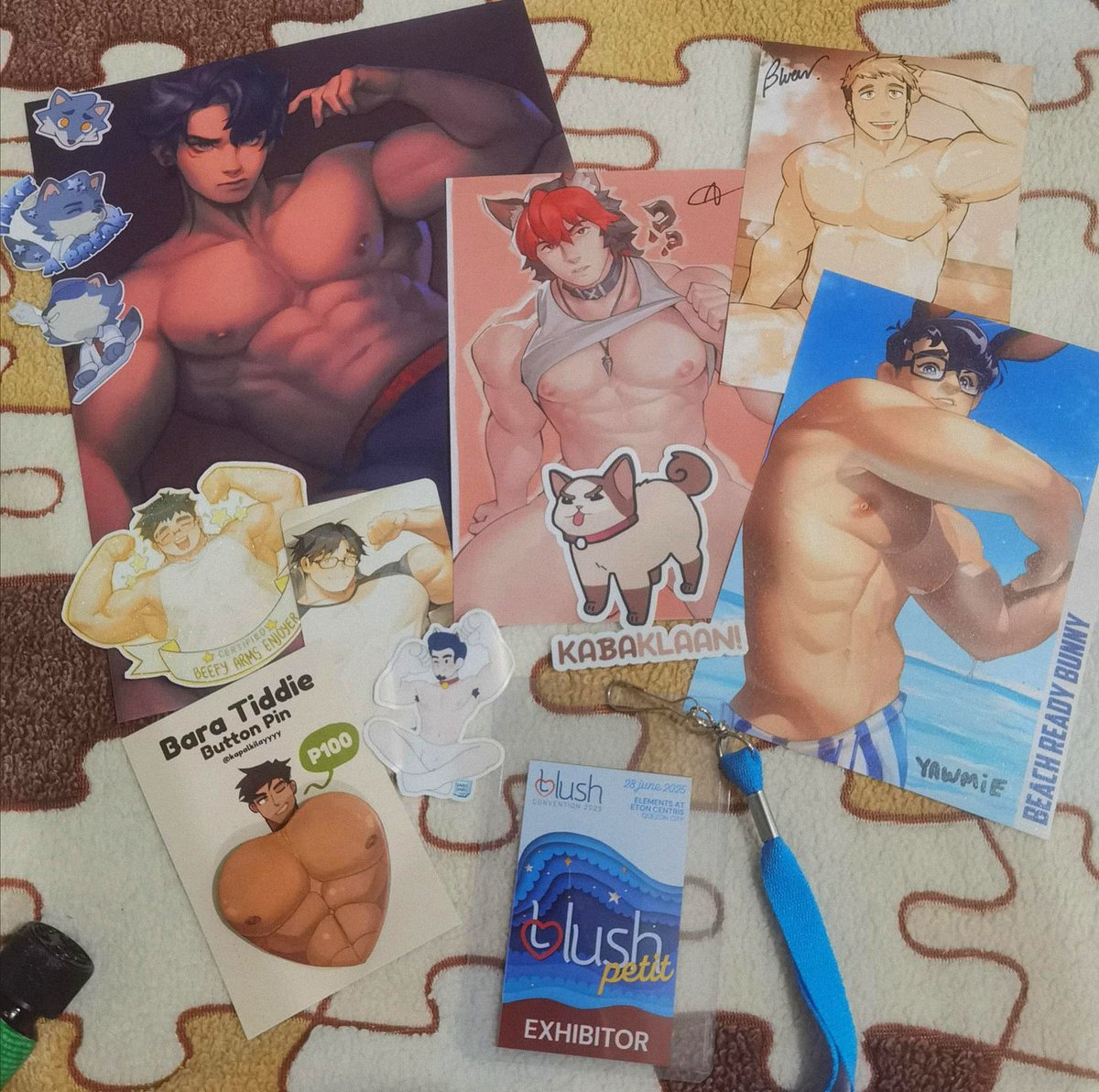kagami06 ππ Working on April Comms! β (@kagami06art) on Twitter photo My very humble, very mashikip na weekend haul π₯°
Thanks <a href="/BlushCon/">BLush Convention</a> for having me and my friends again this year! π
And sorry po sa mga nag-expect ng second part nung comic. Promise this year ko sya tatapusin! My very humble, very mashikip na weekend haul π₯°
Thanks <a href="/BlushCon/">BLush Convention</a> for having me and my friends again this year! π
And sorry po sa mga nag-expect ng second part nung comic. Promise this year ko sya tatapusin!