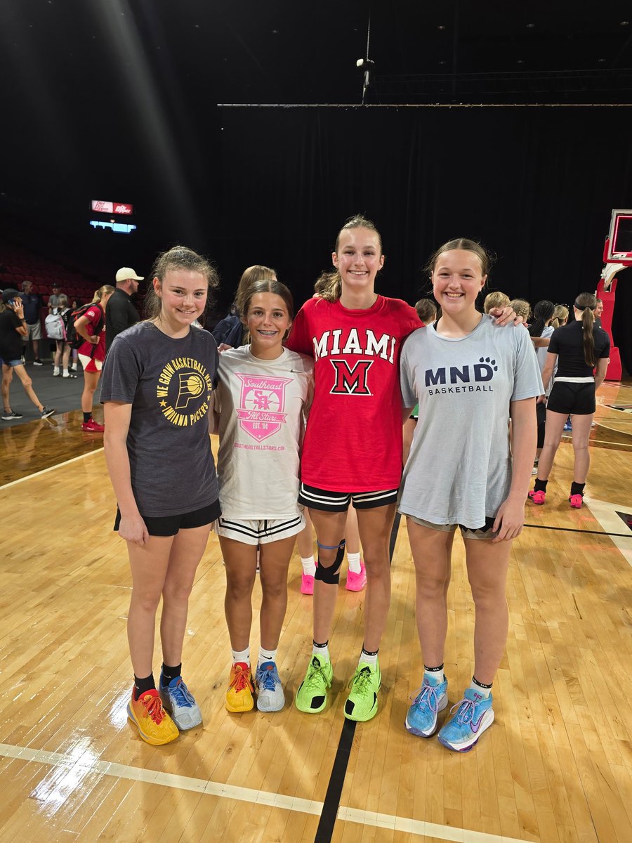 Lillian “Lj” Ducolon (@lj_ducolon55) on Twitter photo Thanks to <a href="/GlennBox/">Glenn Box</a>, his staff and players of <a href="/MiamiOH_WBB/">Miami University WBB</a> for their elite camp today! Battled some great competition.
<a href="/MNDCougsBBall/">MND Basketball</a> was represented with <a href="/ErianaEvans2/">Eriana Evans</a> and <a href="/jaydabball/">Jayda Johnson</a>
<a href="/WVThunderUAA/">West Virginia Thunder UAA</a> was represented from U15 s40 Blum, U15 UAA Epps, 2029 Carlier, 2030 Meade Thanks to <a href="/GlennBox/">Glenn Box</a>, his staff and players of <a href="/MiamiOH_WBB/">Miami University WBB</a> for their elite camp today! Battled some great competition.
<a href="/MNDCougsBBall/">MND Basketball</a> was represented with <a href="/ErianaEvans2/">Eriana Evans</a> and <a href="/jaydabball/">Jayda Johnson</a>
<a href="/WVThunderUAA/">West Virginia Thunder UAA</a> was represented from U15 s40 Blum, U15 UAA Epps, 2029 Carlier, 2030 Meade