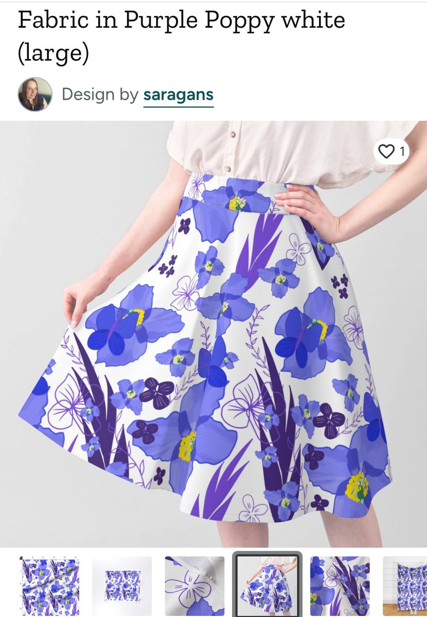 gardentiger's tweet image. spoonflower.com/en/fabric/1762… #pattern #patterndesign #surfacepatterndesign skirt mockup