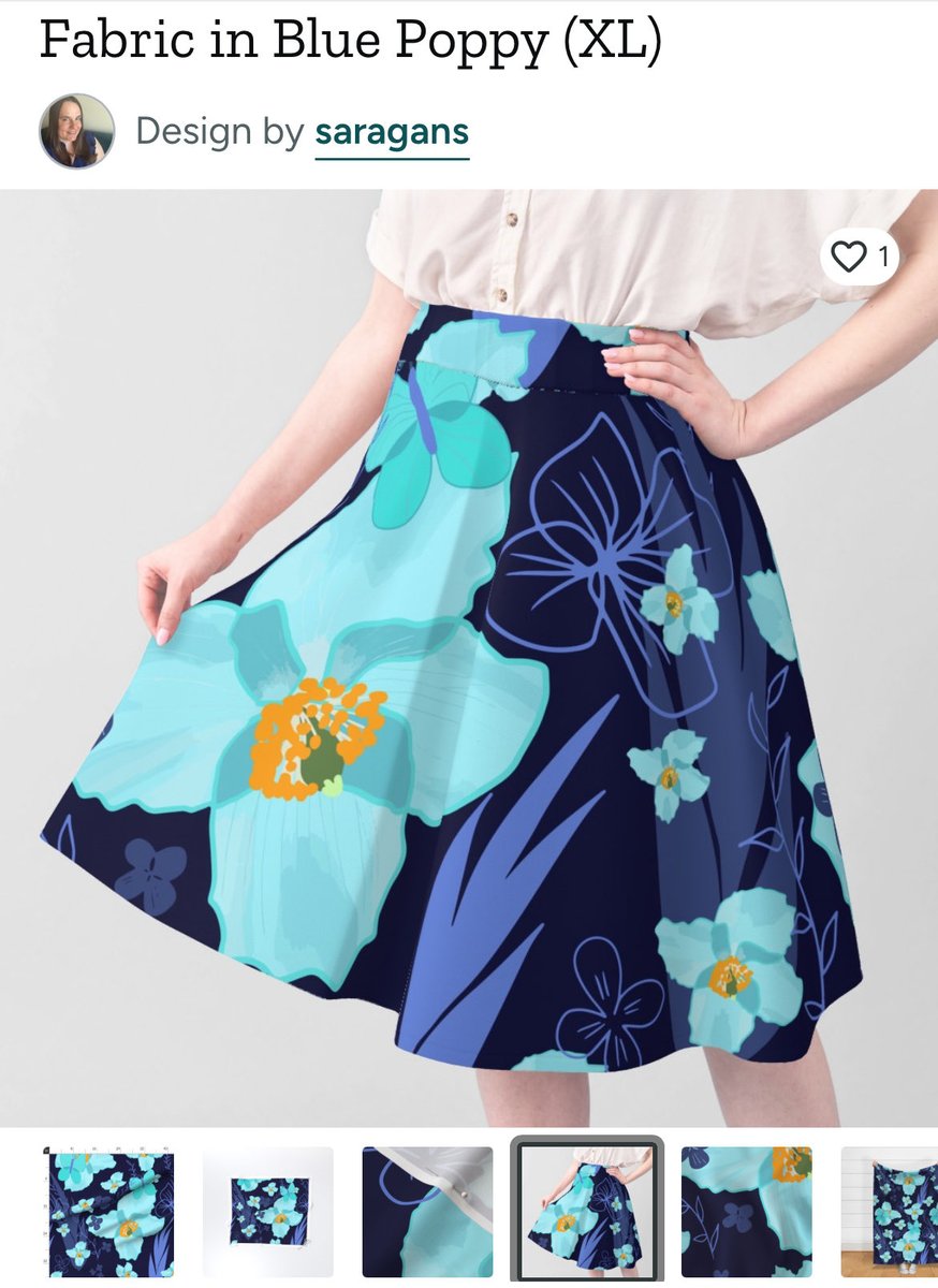 gardentiger's tweet image. spoonflower.com/en/fabric/1762… #pattern #patterndesign #surfacepatterndesign skirt mockup