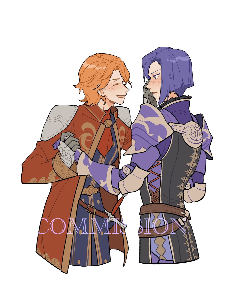 Three Hopes Ferdinand &amp; Lorenz commission for <a href="/Aku_Akane/">🎀𝓐𝓴𝓾🎀</a> 
Thank you so much for the request!