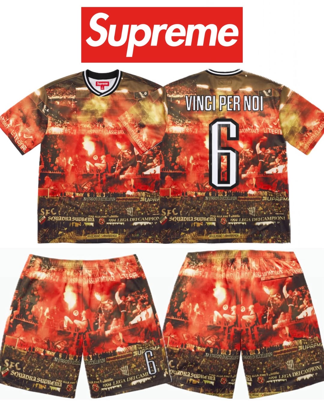 ★25SS WEEK19★Supreme Vinci Per Noi Soccer Short godmeetsfashion on X: 