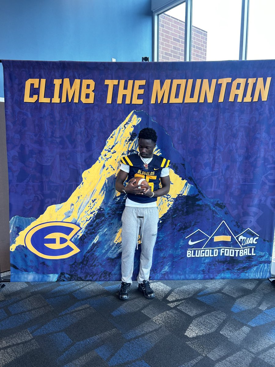 After a great junior and conversation with <a href="/CoachE_Blugolds/">Rob Erickson</a>, I’m blessed to receive an offer from Eau Claire! <a href="/MobergAaron/">Coach Moberg</a> <a href="/OJW_Scouting/">PrepRedzone Oliver</a> <a href="/coachOdom4/">Michael Odom</a>