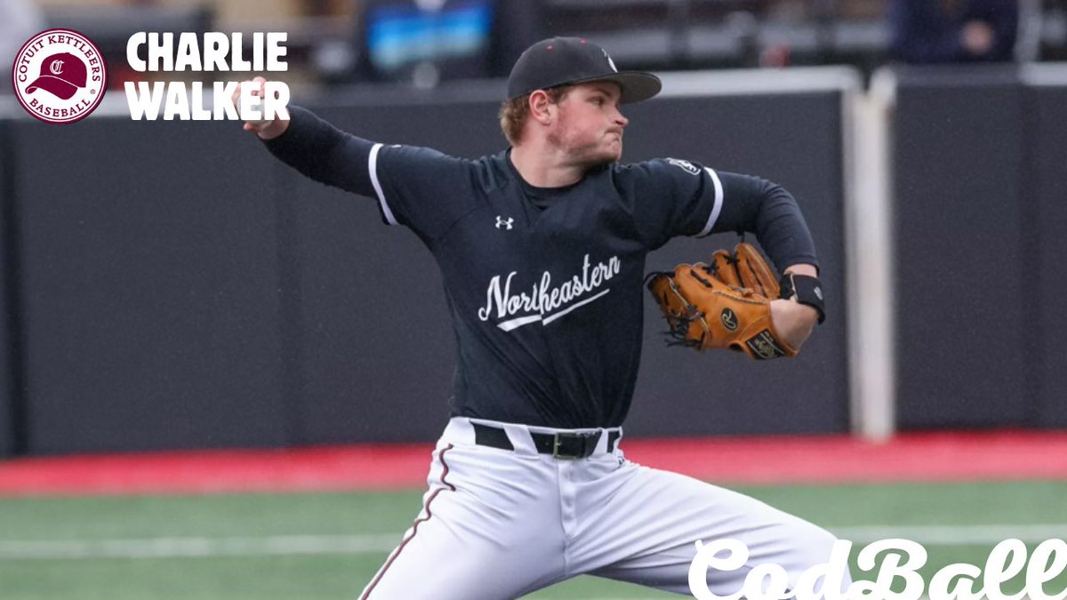 CodBall (@codball) on Twitter photo Charlie Walker (<a href="/GoNUbaseball/">Northeastern Baseball</a>) collected 4 strikeouts over 2 innings of relief tonight for the <a href="/CotuitKettleers/">Cotuit Kettleers</a> Charlie Walker (<a href="/GoNUbaseball/">Northeastern Baseball</a>) collected 4 strikeouts over 2 innings of relief tonight for the <a href="/CotuitKettleers/">Cotuit Kettleers</a>