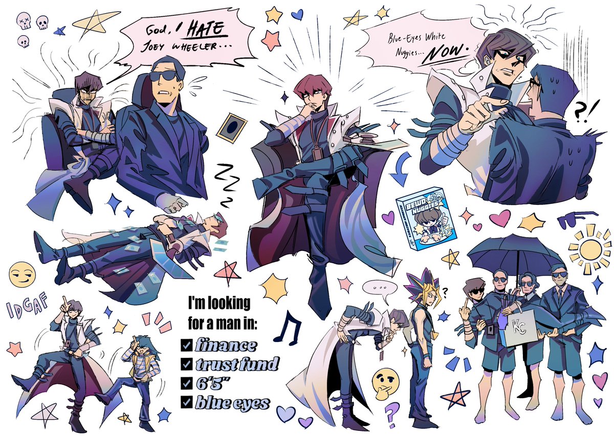 a collection of kaiba's greatest hits... 😳