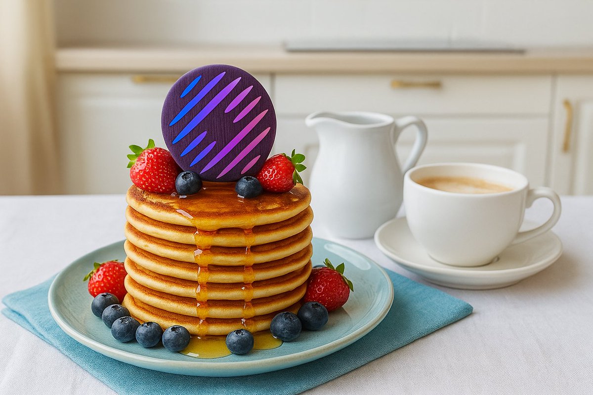 rainled's tweet photo. Best part of waking up?
Pancakes, berries &amp; Donut Browser vibes.
@donutai 
#DonutFam https://t.co/mIAVLxi5zY