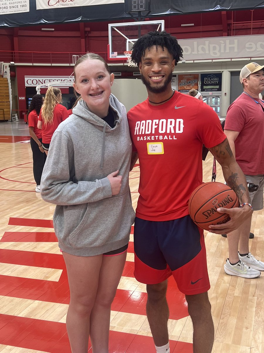 Great day with <a href="/coachmcguire/">Mike McGuire</a> and <a href="/coachjoereid/">Joseph K. Reid</a> at Radford’s Elite
Camp this afternoon!