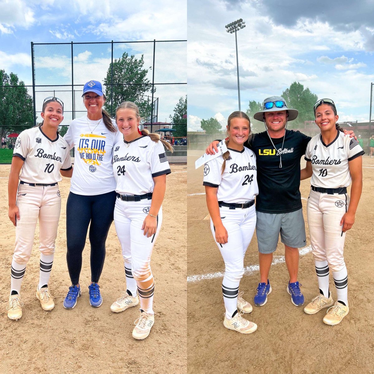 Avery Leatherman (@averyl_2027) on Twitter photo Thank you to Coach <a href="/BethTorina/">Beth Torina</a>, Coach <a href="/LSU_SandraMoton/">Sandra</a>, and <a href="/CoachNealPT/">Bryce Neal</a> for another great camp at <a href="/COSparkFire/">CO 4th of July</a>. Thanks <a href="/macklynnross24/">Mackenzie Ross 2027</a> for sharing your energy
<a href="/softballbrennan/">Brennan Softball</a> <a href="/bombers_academy/">Bombers Academy</a> <a href="/Bombers_16u/">TX Bombers Gold American 16U</a> <a href="/bombers_fp/">Bombers Fastpitch</a> Thank you to Coach <a href="/BethTorina/">Beth Torina</a>, Coach <a href="/LSU_SandraMoton/">Sandra</a>, and <a href="/CoachNealPT/">Bryce Neal</a> for another great camp at <a href="/COSparkFire/">CO 4th of July</a>. Thanks <a href="/macklynnross24/">Mackenzie Ross 2027</a> for sharing your energy
<a href="/softballbrennan/">Brennan Softball</a> <a href="/bombers_academy/">Bombers Academy</a> <a href="/Bombers_16u/">TX Bombers Gold American 16U</a> <a href="/bombers_fp/">Bombers Fastpitch</a>